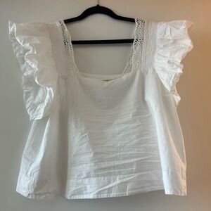Anthropologie linen top